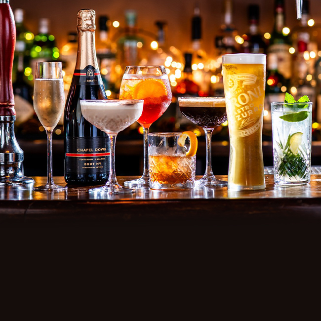 Wine & Drinks menu at The George & Dragon