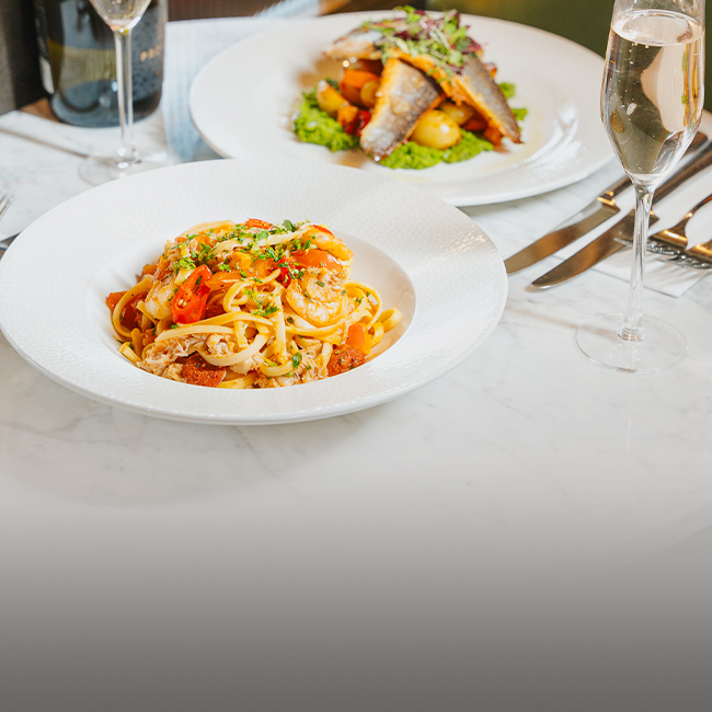Brunch menu at The George & Dragon