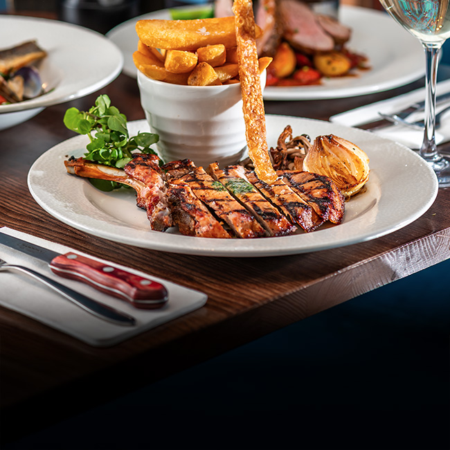 A La Carte menu at The George & Dragon