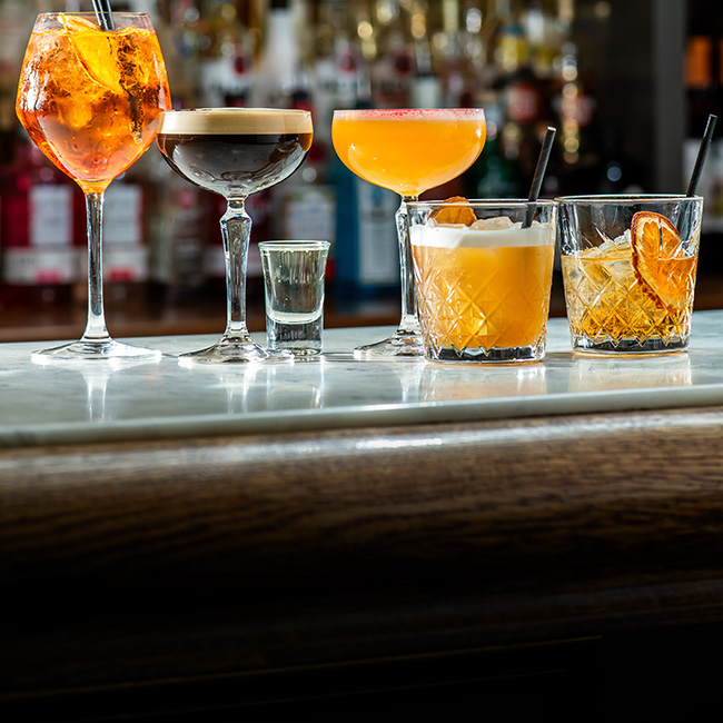 Wine & Drinks menu at The George & Dragon