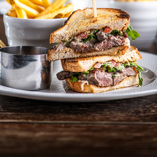 Brunch menu at The George & Dragon